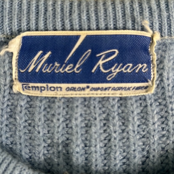 1950’s Vintage Muriel Ryan Zippered Sweater - Picture 3 of 7